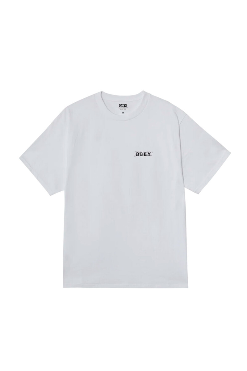 OBEY SCRIBBLE Blanco