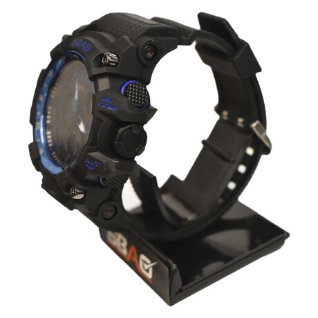 Reloj Deportivo de Pulsera con Pantalla Luz Led para Hombre Azul