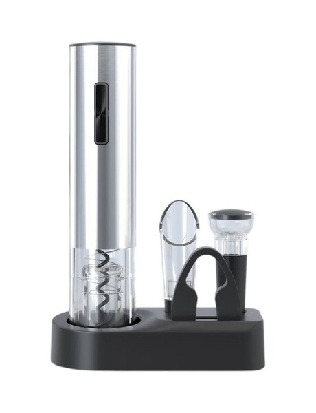 ABRIDOR ELECTRICO ACERO INOX 20x5CM C/ACCESORIOS BATERIA/USB ABRIDOR ELECTRICO ACERO INOX 20x5CM C/ACCESORIOS BATERIA/USB