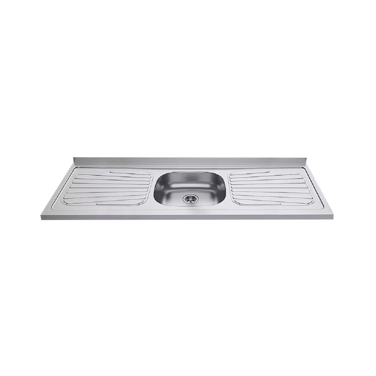 Bacha De Acero Inox Para Mesada 120 Cm Av 