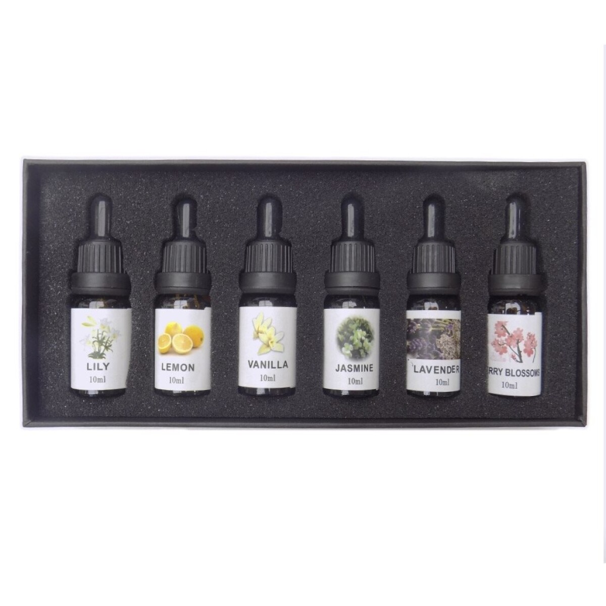 SET 6 ACEITES AROMATICOS 10ML SURTIDO 