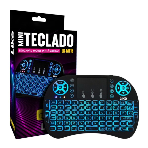 Mini Teclado Inalámbricos Like Lk-mt15 MINI TECLADO SMART ILUMINADO MT15/I8