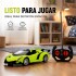 Auto Deportivo a Control Remoto Tipo Lamborghini con Luces LED VERDE