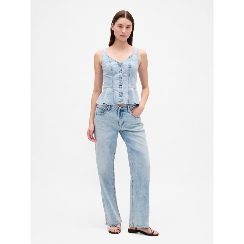90S LR LOOSE LT MURRAY LIGHT INDIGO 1