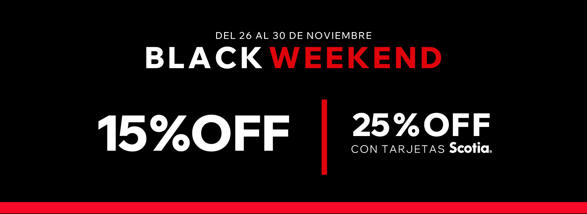 BLACK WEEKEND
