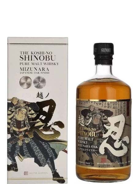 Shinobu Pure Malt whisky japonés Shinobu Pure Malt whisky japonés