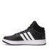 Championes de Hombre Adidas Hoops 3.0 Mid Classic Vintage Negro - Blanco
