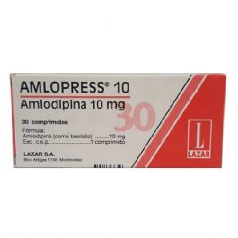 Amlopress 10 Mg. 30 Comp. Amlopress 10 Mg. 30 Comp.