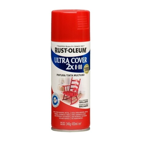 AEROSOL RUST OLEUM ULTRA COVER 2X 340gr. - ROJO MANZANA AEROSOL RUST OLEUM ULTRA COVER 2X 340gr. - ROJO MANZANA