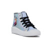 Disney Frozen Bota Plataforma Pu Celeste