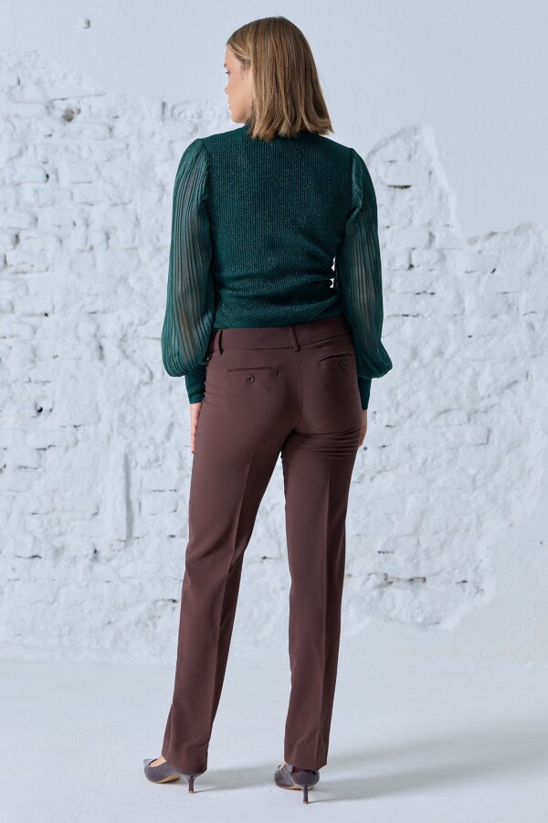 Pantalon De Vestir MARRON