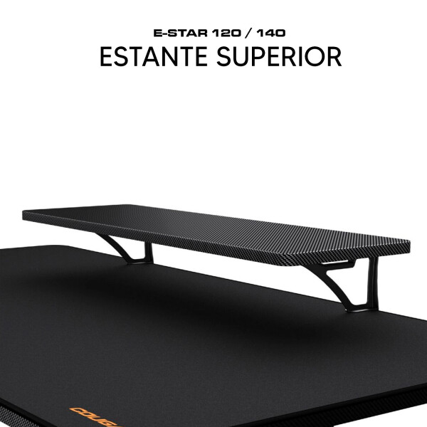 Escritorio 120cm Eléctrico Cougar E-star 120 ESCRITORIO COUGAR E-STAR 120 NEGRO