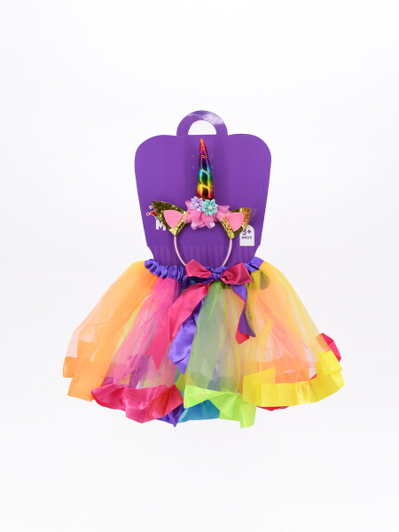 DISFRAZ UNICORNIO MULTICOLOR
