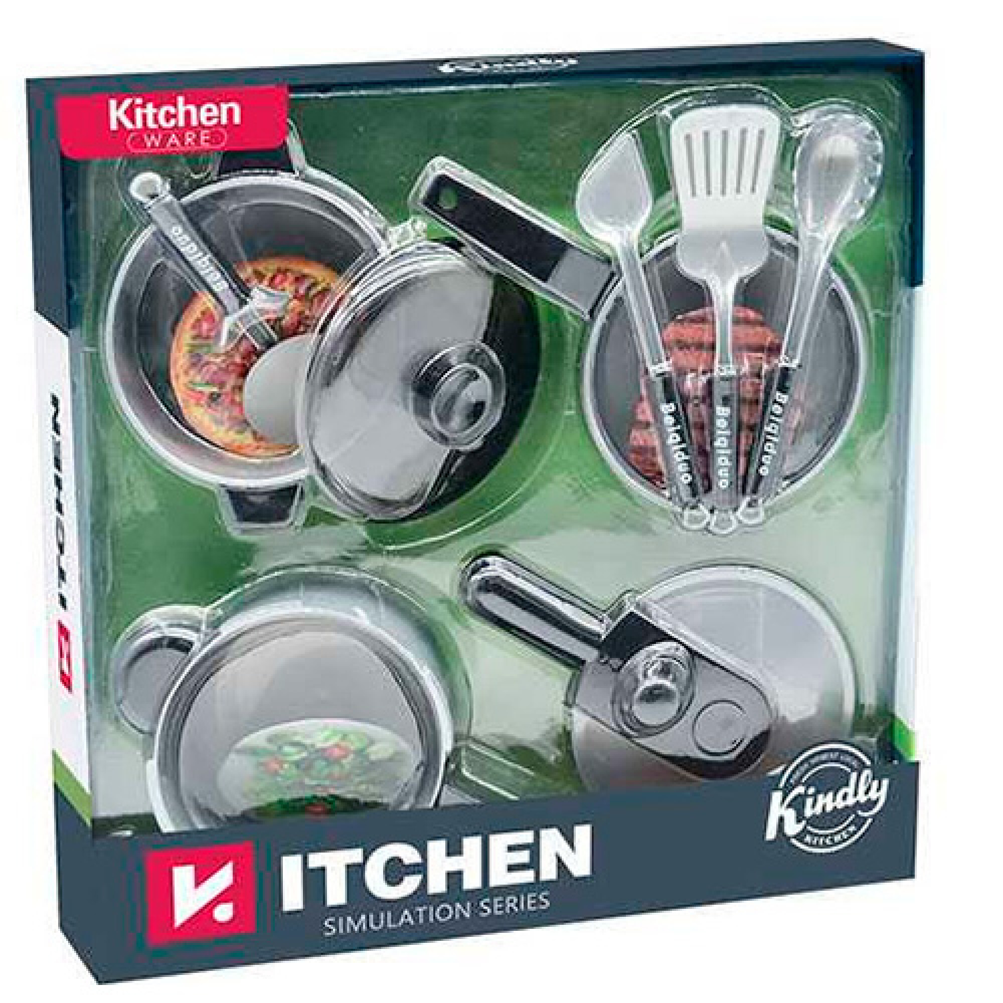 Juego de 35 piezas de accesorios de cocina con utensilios de cocina de  acero inoxidable, utensilios de cocina, delantal, sombrero de chef y comida  de