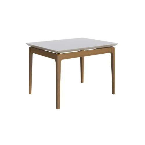 Mesa de Comedor Wind 1.2 - Rectangular - Línea Manhattan - Blanco/Natural Mesa de Comedor Wind 1.2 - Rectangular - Línea Manhattan - Blanco/Natural