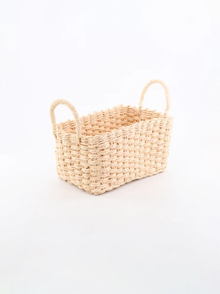 CESTO ORGANIZADOR BEIGE
