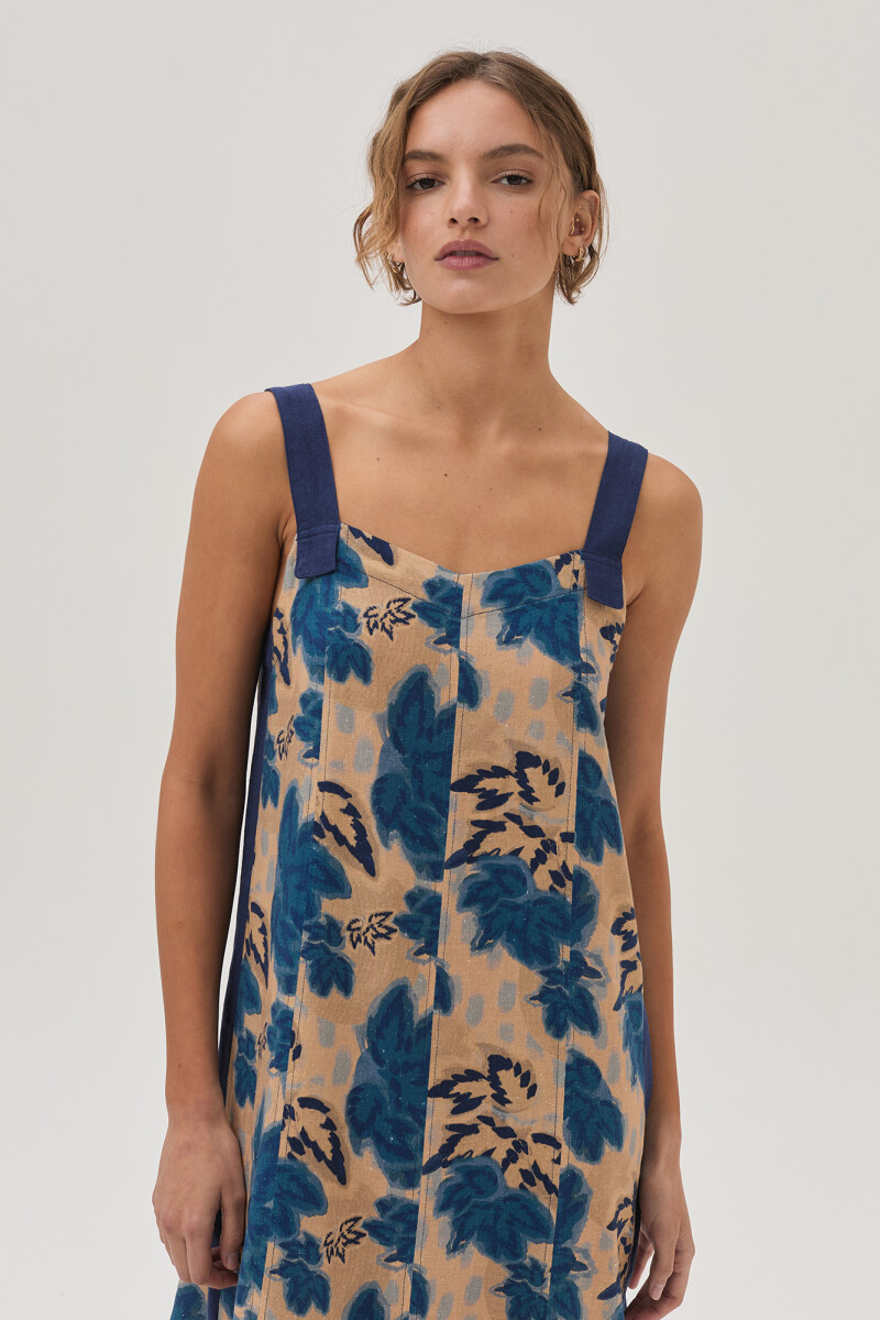Vestido Marie Camel