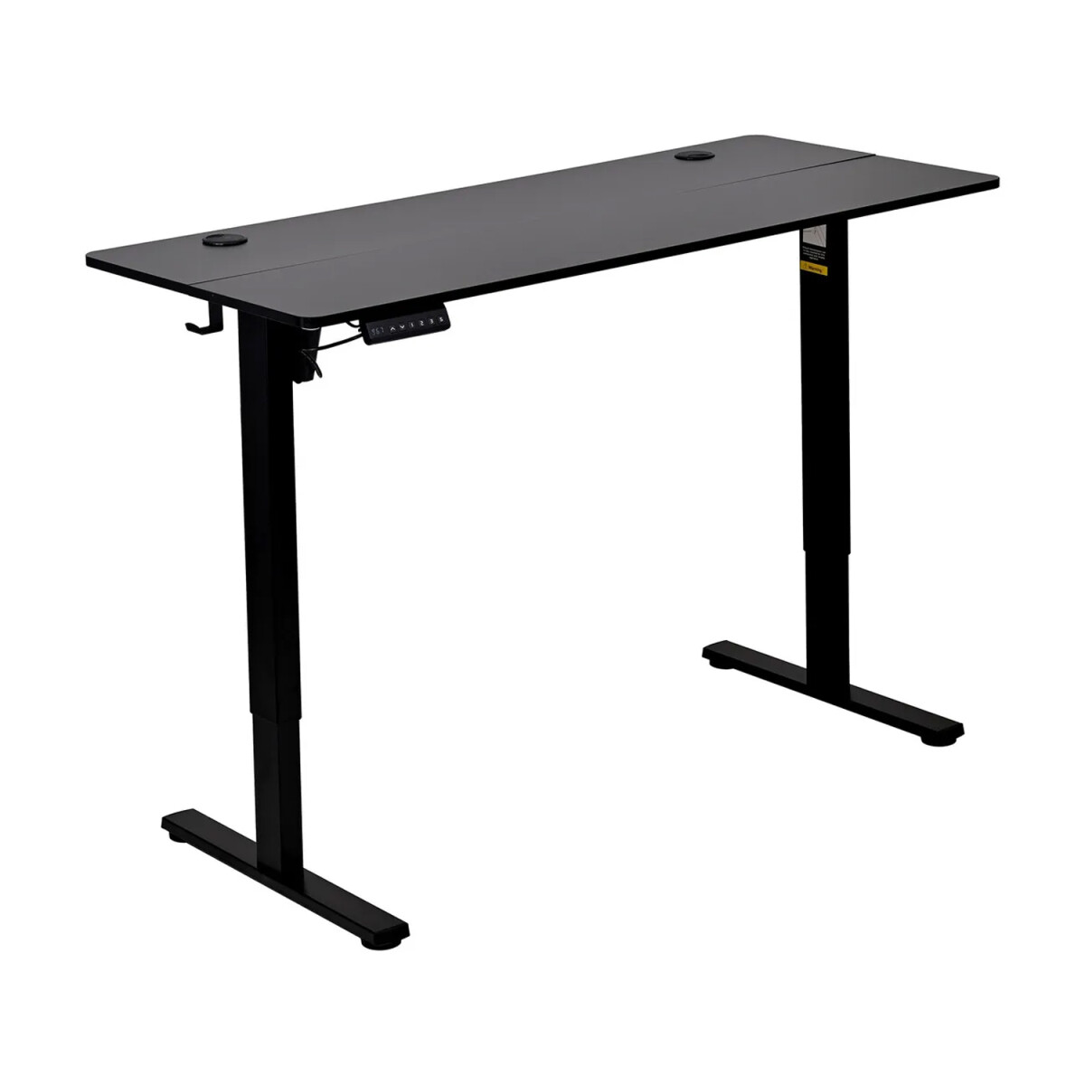 Escritorio Eléctrico Gamer Ergonómico Con Altura Ajustable - NEGRO 