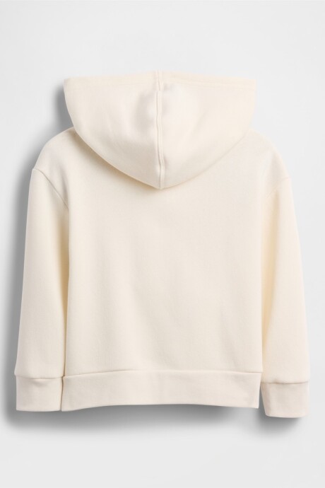 Canguro Con Cierre Logo Gap Toddler Niña Ivory Frost