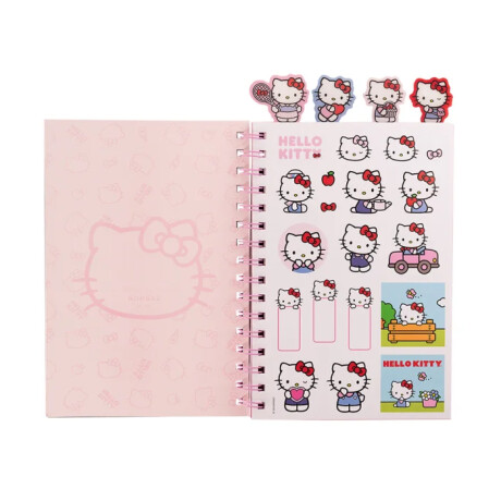 Cuaderno Mooving Hello Kitty con separadores Cuaderno Mooving Hello Kitty con separadores