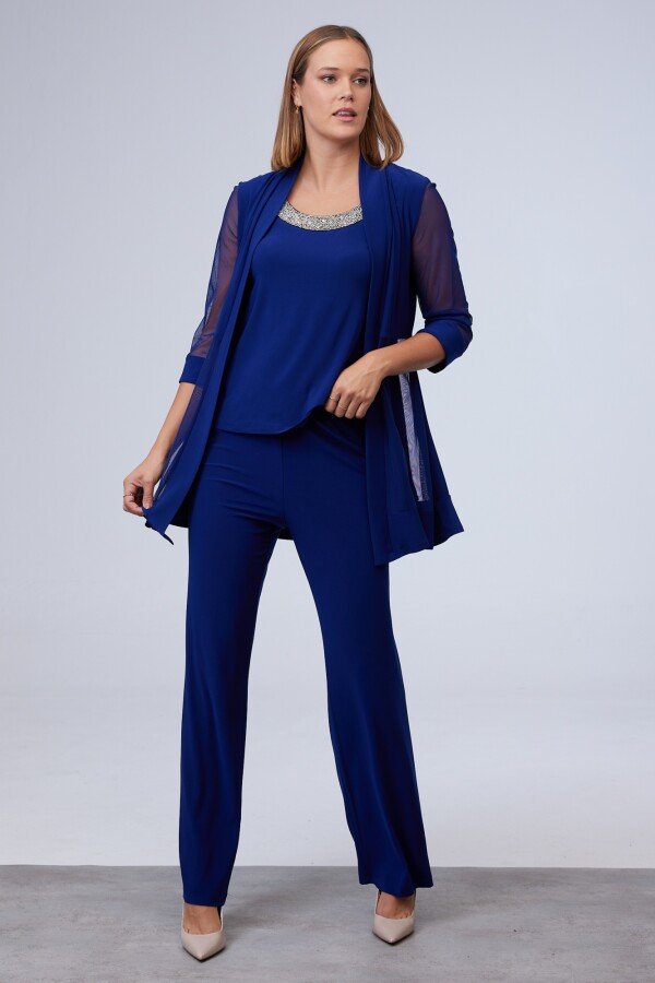 Set Blusa, Pantalón & Chaqueta AZUL