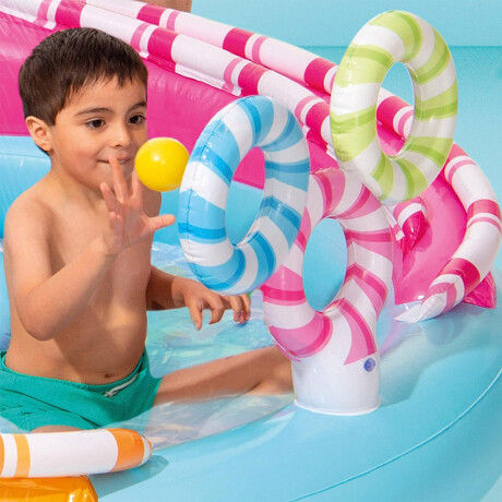 Piscina Intex Centro Juegos C/ Tobogán Inflable Niños Inx057144