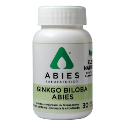 Ginkgo Biloba Abies 30 Caps. Ginkgo Biloba Abies 30 Caps.