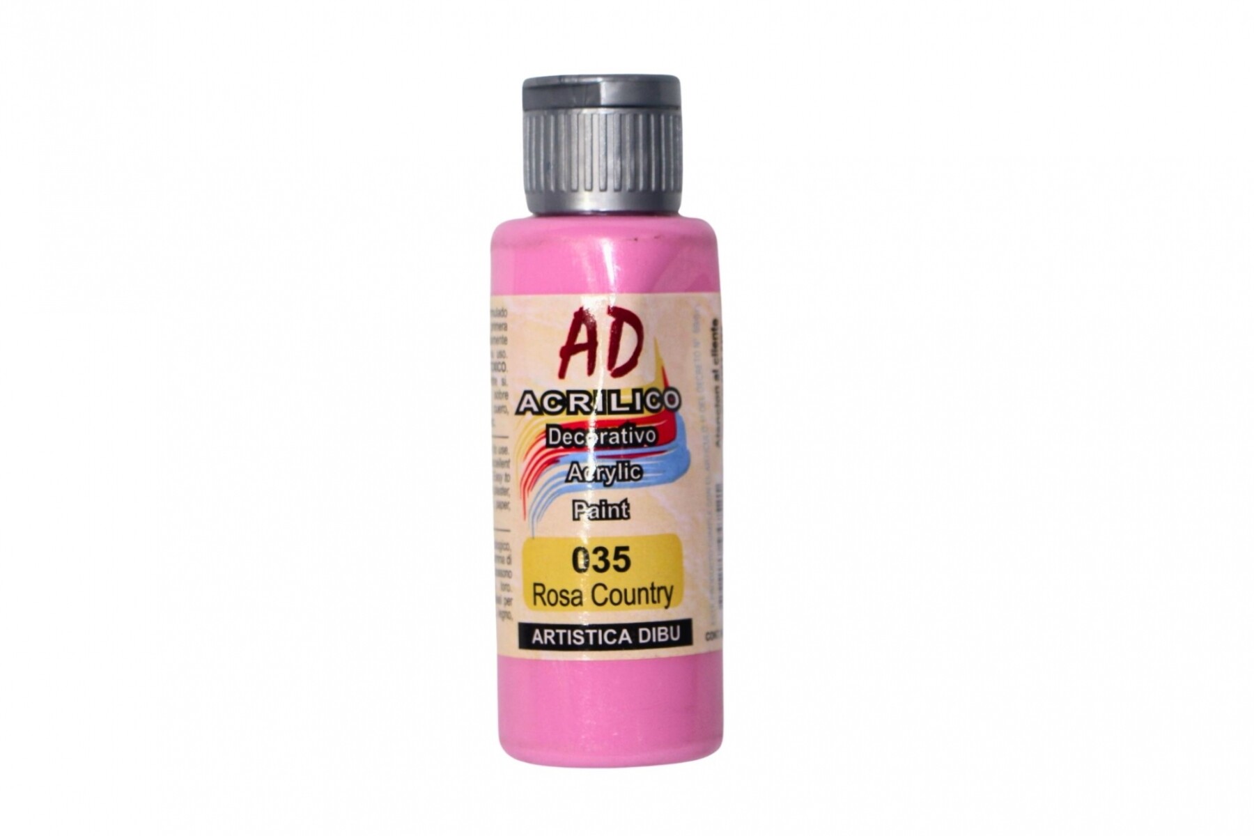 PINTURA ACRILICA ARTISTICA DIBU 60 ML. DIFERENTES COLORES - COLOR ROSA COUNTRY 035 