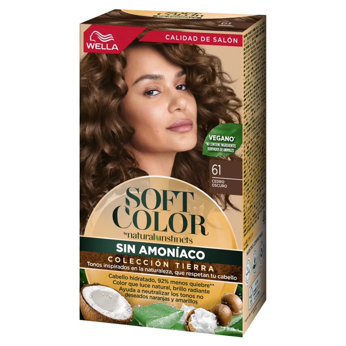 Tinta Soft Color N°61 Cedro Oscuro 