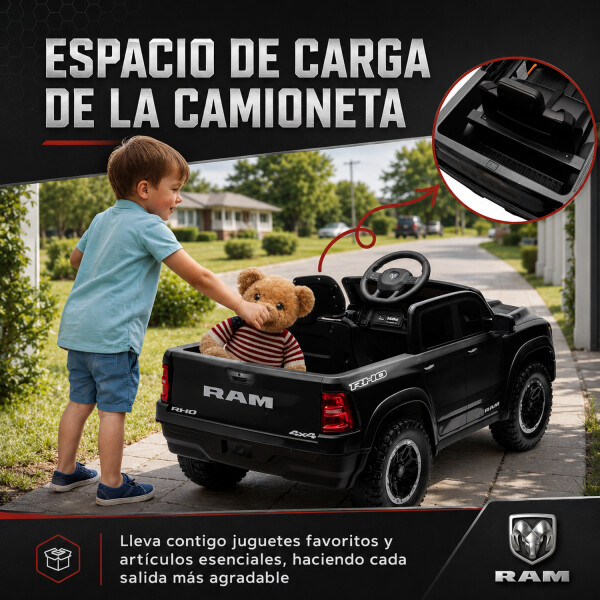 Camioneta A Batería Infantíl Ram 1500 Zb618 CAMIONETA ELECTRICA DODGE RAM ZB618