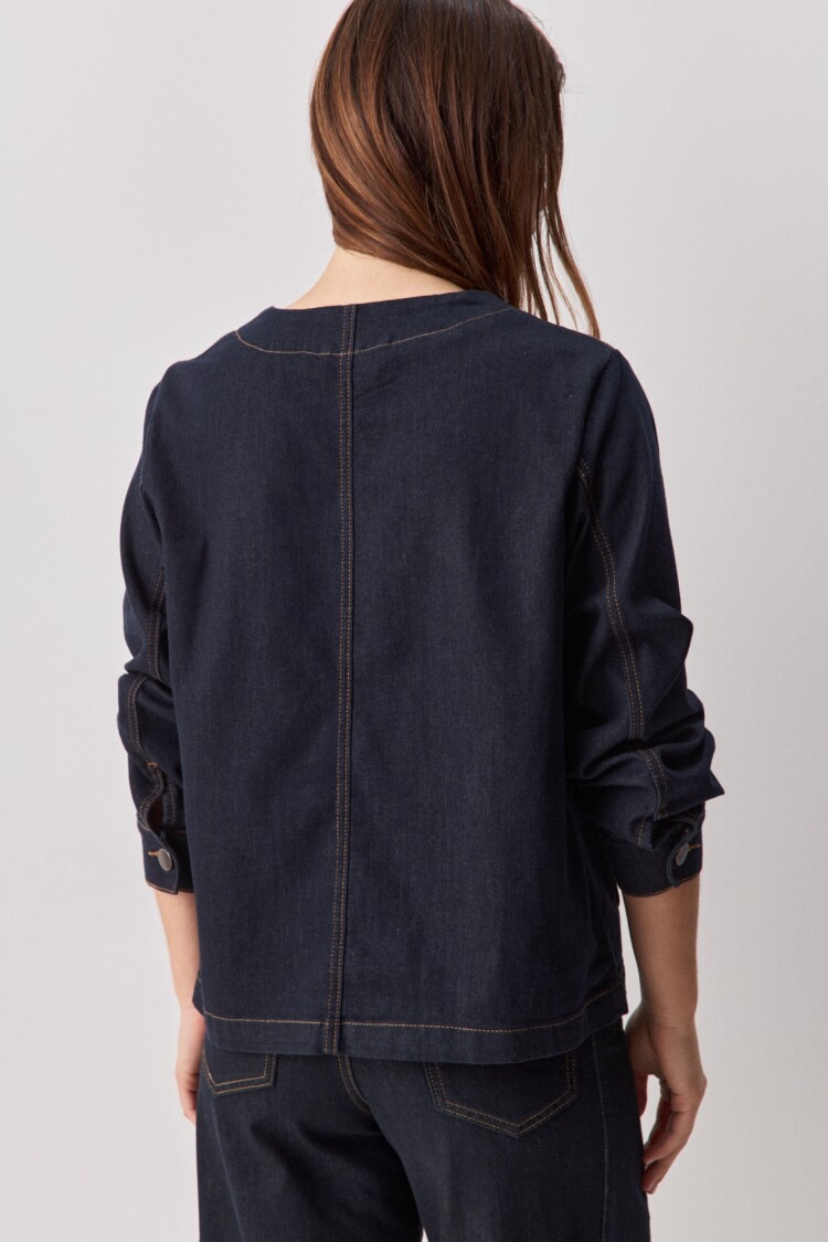 SOBRECAMISA LARI Indigo