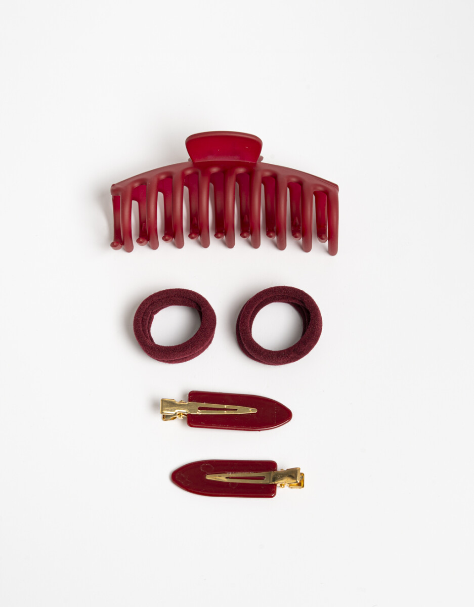 Set De Accesorios Para Pelo 