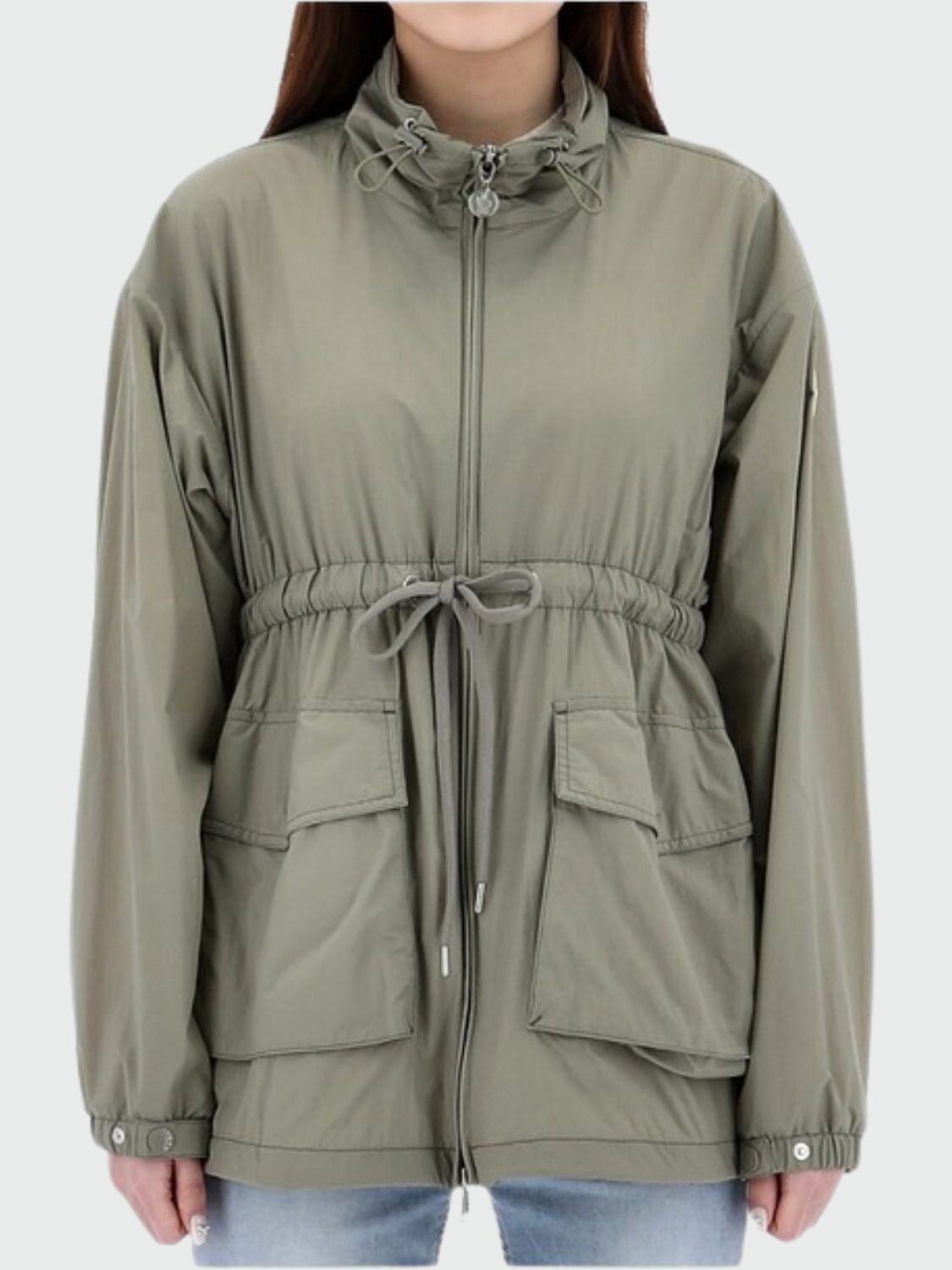 Moncler - Parka con bolsillos, IADI Verde