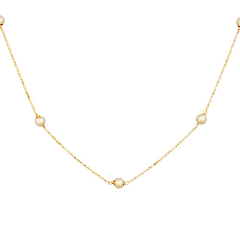 Conjunto Perlas-Oro bajo-Con Perla-CJ8018 Conperla