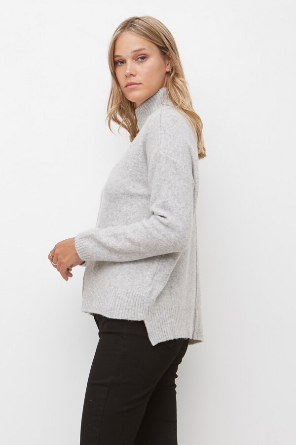 Polera Lana GRIS