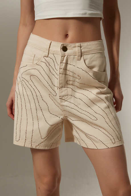 Short Gandara Crudo / Natural