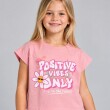 T-SHIRT N. SAILS 3440 M. C positive ROSADO