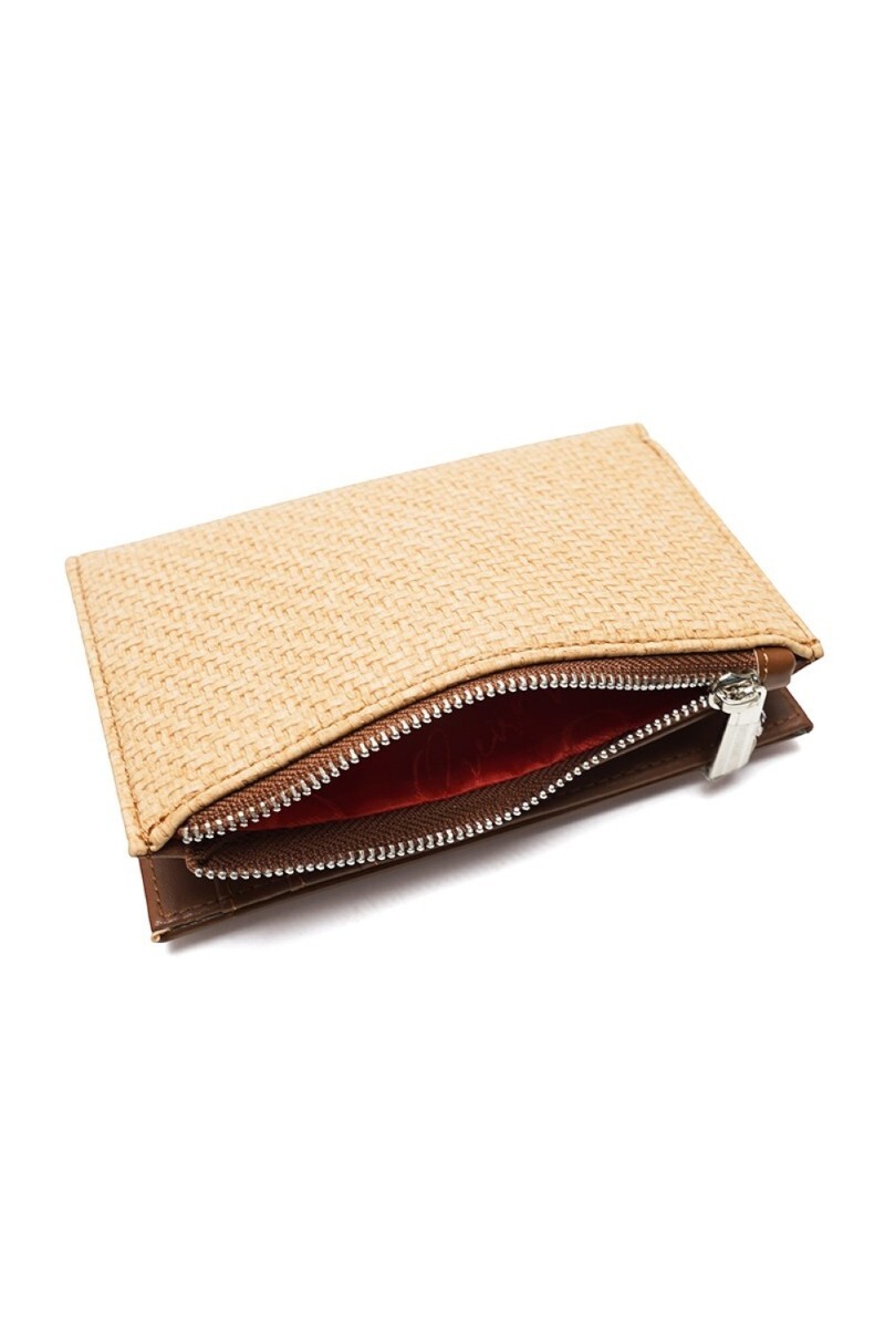 Billetera Oreiro Marron