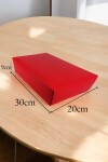 Caja eco 08 - 20x30x9 cm. ROJO