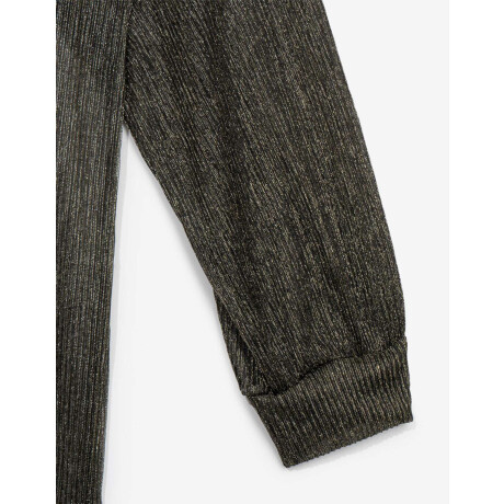 Kimono Con Lurex Plateado Antique Silver