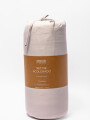 Acolchado 2 Plazas Microfibra Washed Gris