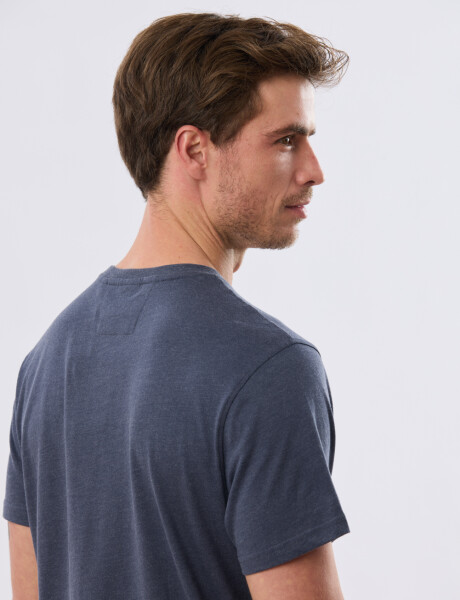 REMERA LISA DE ALGODÓN Denim
