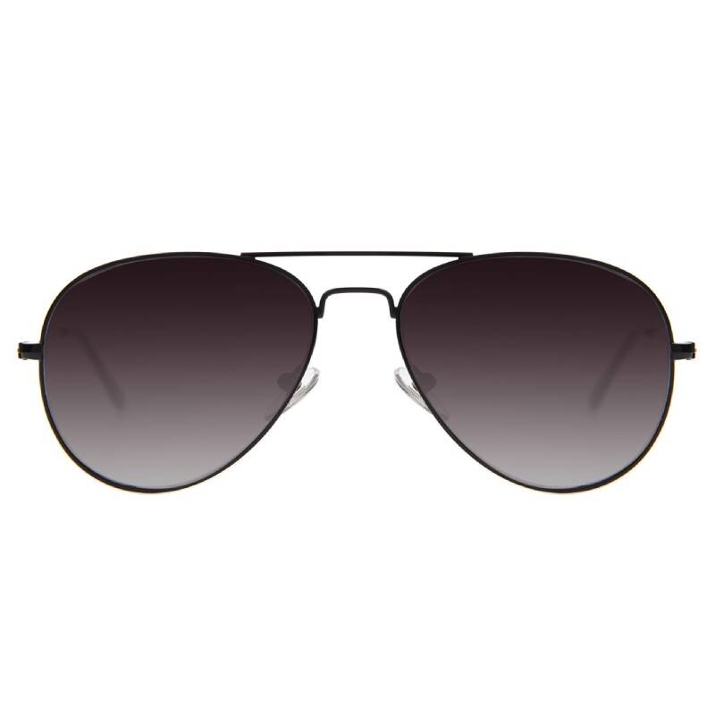 Lentes de Sol Chilli Beans Bahia Slim Negro Oscuro
