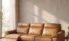 Sillón recliner 3 Cuerpos Rubi - 100% Cuero | Eléctrica Camel