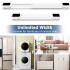 Soporte Carro Base Heladera Cocina Lavarropa Secadora Ruedas Variante Color Blanco