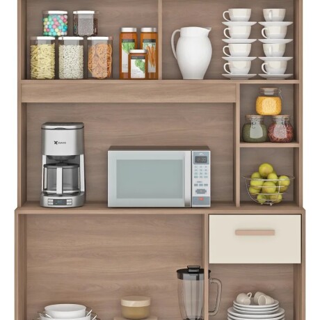 KIT DE COCINA ALACENA ARMARIO APARADOR COMPACTA - 5 PUERTAS 1 CAJÓN KIT DE COCINA ALACENA ARMARIO APARADOR COMPACTA - 5 PUERTAS 1 CAJÓN