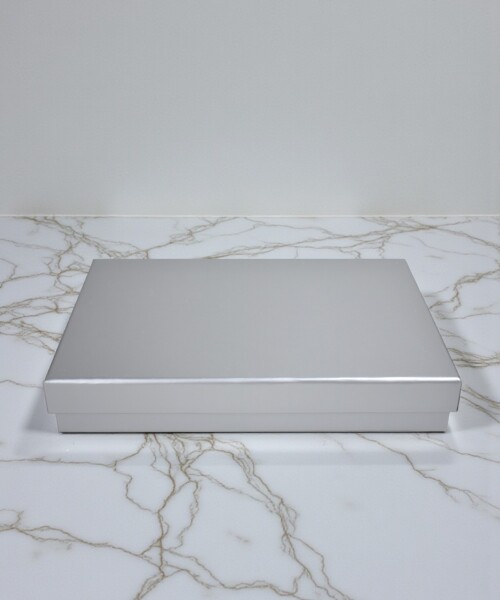 Caja Rigida 32 x 41,5 x9 PLATA