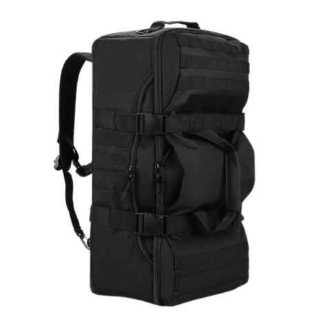 Bolso mochila 2 en 1 - 60 litros Negro