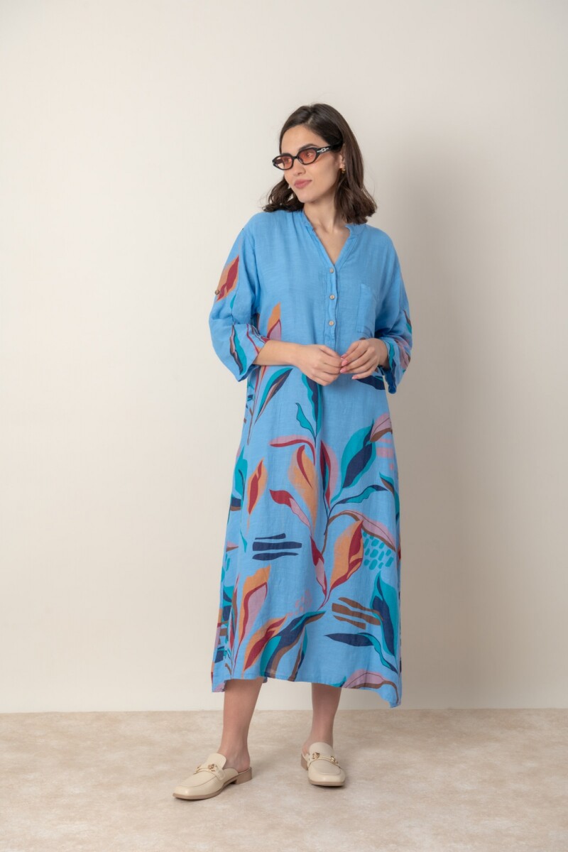 VESTIDO SILVINA - Baby blue 