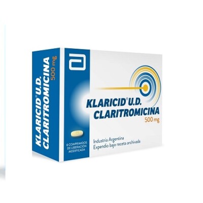 Klaricid Ud 500 Mg. 8 Tabs. Klaricid Ud 500 Mg. 8 Tabs.